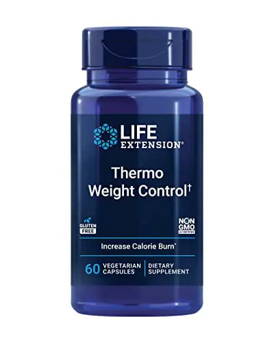 Life Extension Thermo Weight Control – Encourages Fat Burning Healthy Weight Loss & Thermogenesis – Patented Capsaicin Extract – Weight Management – Gluten-Free – 60 Vegetarian Capsules